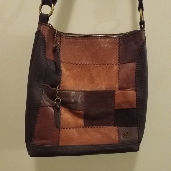 The Sak soft leather patchwork crossbody bag - Picture 3 of 6